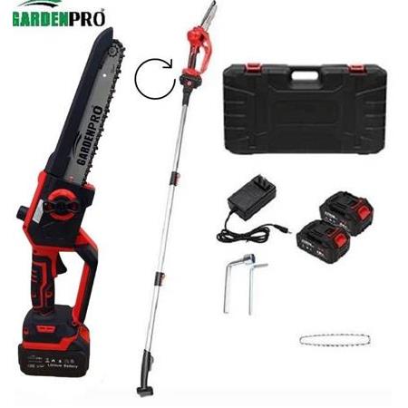 Gardenpro VST9C202 Lityum Akülü Uzatma Aparatlı Budama Testeresi