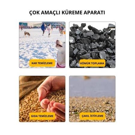 Gardenpro SP-005 Tekerlekli Gübre Ve Kar Küreme Aparatı