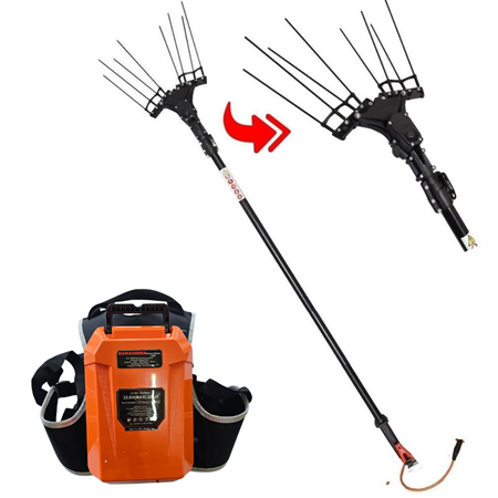 Backer Kawashima Sırt Akülü Zeytin Hasat Makinası 33.6 Volt