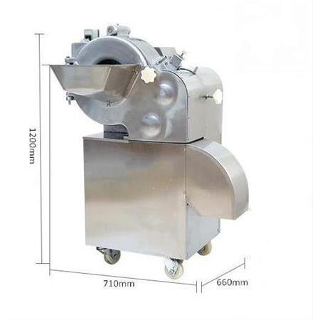 Dalle JQ-100 Endüstriyel Elektrikli Multi Fonksiyonlu Meyve Sebze Dilimleme Makinası 600 Kg/Saat